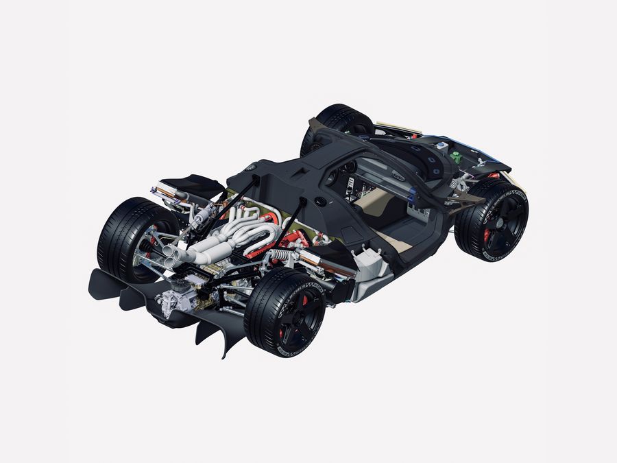 Complete vehicle DMU